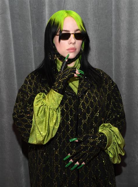 billie eilish clothes gucci|billie eilish gucci nails.